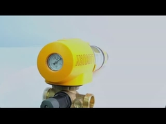 La rotation de ménage en bas de l'eau de sédiment filtrent pré avec le contrôle en laiton de valve