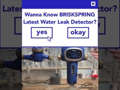 détecteur de fuite d'eau de système de détection de fuite d'eau de 160L 45min résidentiel