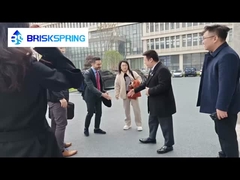 Visite de l'usine avec le groupe Brita.