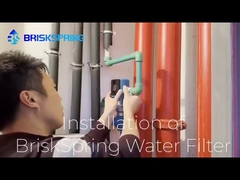 BriskSpring 10ème préfiltre à propulsion hydraulique Une installation facile pour une eau propre