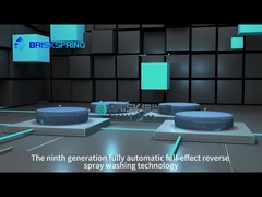 Le préfiltre d'eau entièrement automatique entièrement automatique avec une technologie de lavage de pulvérisation inverse