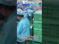 Le processus d'assemblage du pré-filtre est également une partie importante