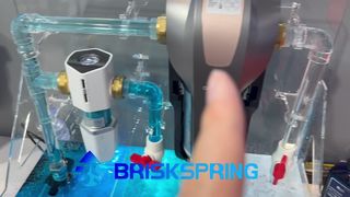 Voir les performances exceptionnelles du purificateur d'eau compact BriskSpring