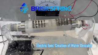 Voir la création du détartrant d'eau BriskSpring par Electric Ions