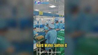 Dans les coulisses : ligne de production d'assemblage de bols de pré-filtre BriskSpring