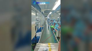 Assemblage du boîtier de filtre pour le nouveau préfiltre