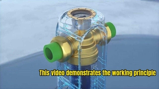 Vidéo de démonstration du principe de fonctionnement du pré-filtre à disque