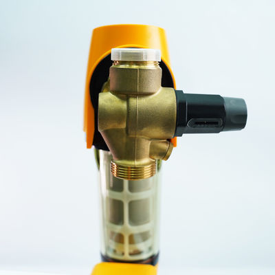 Rotation en bas du filtre d'eau de sédiment réutilisable avec le module de rinçage automatique d'écran tactile