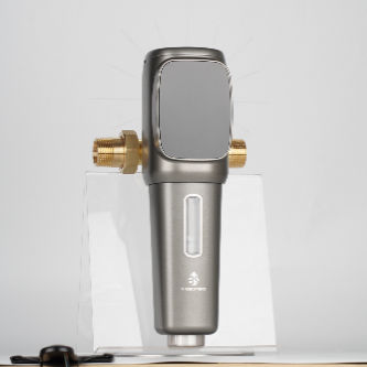 Filtre à eau de préfiltration à rétrolavage automatique avec minuterie intelligente, filtration de 40-300μm, tamis en acier inoxydable SUS 316L et débit de 6T/H