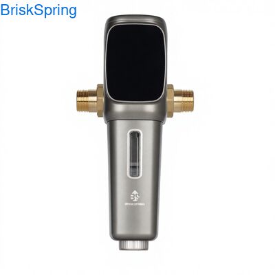 Pré-filtre d'eau en acier inoxydable 316L certifié NSF avec débit de 6 T/H et contrôle tactile intelligent