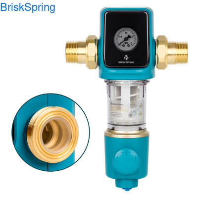 Pré-filtre d'eau compact de 1,08 kg avec conception résistante aux obstructions et protection complète du système