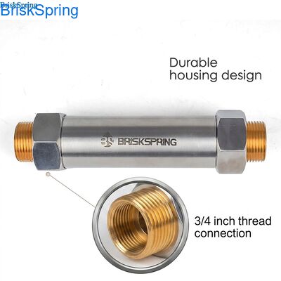 Décalant d'eau compact DN25 avec fil 3/4 ", boîtier en acier inoxydable
