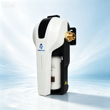 Purificateur d'eau pour toute la maison Smart Compact avec débit élevé de 15 L/min, cartouche à changement rapide et rappel intelligent de remplacement du filtre