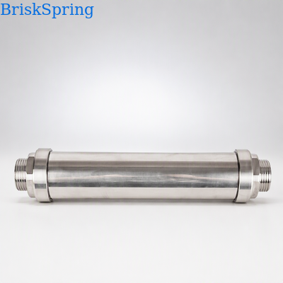 Système de décalant d'eau de maison entière à haut rendement BriskSpring avec technologie de polarisation ionique SAAS à débit 4T/H et matériau en laiton H59-1