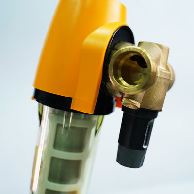 La rotation de connecteur de PPR en bas de l'eau de sédiment filtrent pré la rotation automatique en bas du filtre