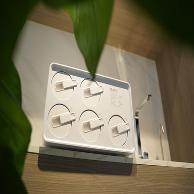 Purificateur d'eau par osmose inverse sans réservoir 2000GPD 6000L 7 étapes sous la filtration de l'évier