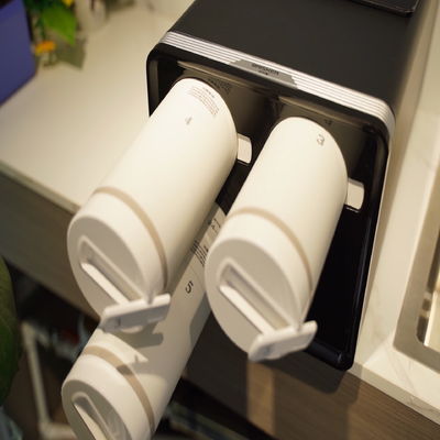 Purificateur d'eau par osmose à débit rapide 1500 GPD Eau chaude 4 Systèmes de filtration d'eau en 7 étapes