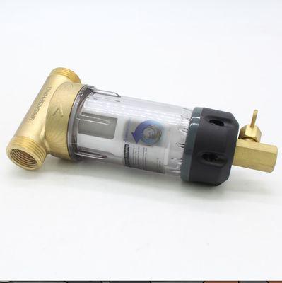 Rotation en bas de Pré-filtre de l'eau de sédiment avec le Scrapper, système réutilisable de préfiltration de Flushable de 40 microns