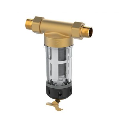 La rotation de filtration de Flushable de 40 microns en bas de l'eau filtrent pré pour la Chambre