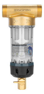les systèmes 3/4 de filtration de sédiment de l'eau de la maison 5T/Hr avancent le filtre petit à petit de sédiment de 1 pouce