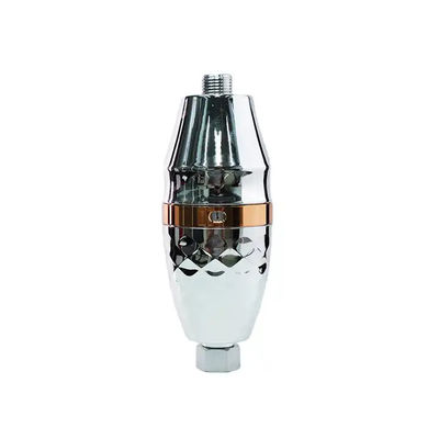 Système de filtrage de douche hydro-carbone pur portatif pour basse pression d'eau