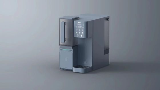 Système d'osmose inverse Filtre d'eau de comptoir 7 étapes chauffage instantané Filtration RO portable