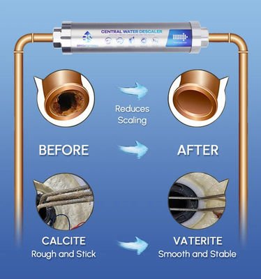 4 tonnes d'eau par heure Éliminateur de calcaire Prévient le calcium et le magnésium