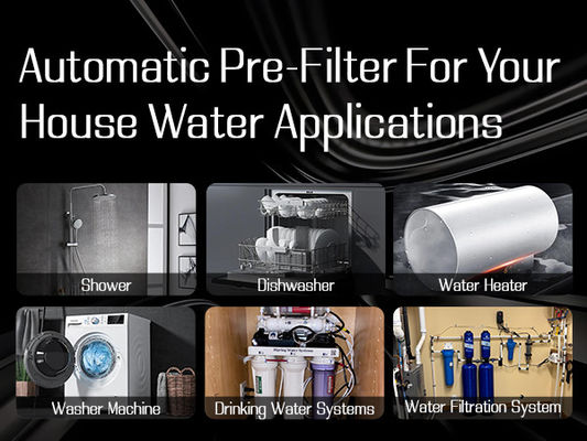 Solution Filtre d'eau de sédiments pour toute la maison pour une installation facile et sans assistance professionnelle
