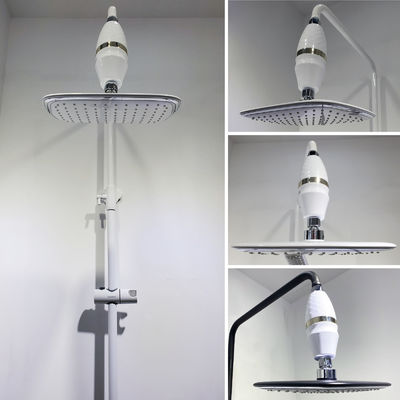 Filtre de douche revitalisant à haute puissance pour l'eau dure Filtre de tête de douche Réduire les démangeaisons cutanées sèches