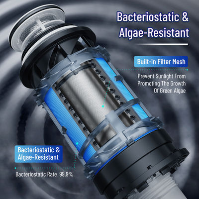 Préfiltre à double disque à haut rendement pour une solution de filtration d'eau pour toute la maison