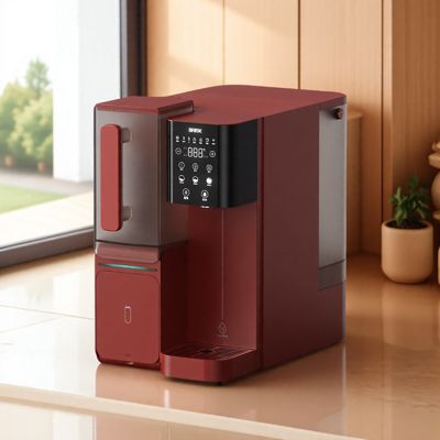 Purificateur d'eau RO de comptoir - Débit élevé, design compact pour la maison et le bureau, installation facile