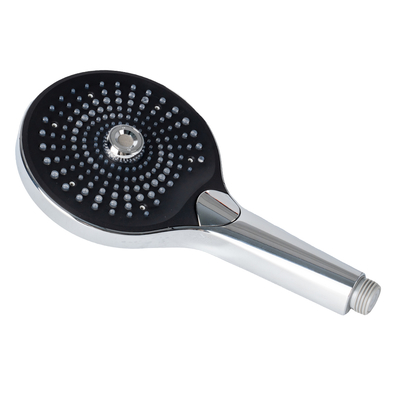 Tête de douche portative à micro-nano-bulles ️ 130 mm grand visage, chromé, spray en 3 modes pour un nettoyage profond et une hydratation de la peau