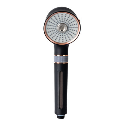 Cap de douche portatif à micro nano bulles 130 mm chrome 3 modes de pulvérisation