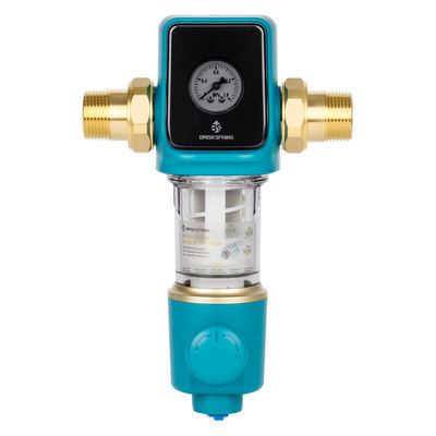 Préfiltre à sédiments Premium 40 microns avec racleur autonettoyant sans BPA pour usage domestique