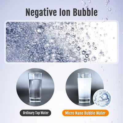Fabricant de micro-bulles nano ultra-fines en laiton massif de qualité supérieure pour le nettoyage de la peau avec raccordement direct à l'eau du robinet
