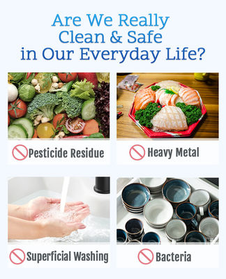 Prolongateur de robinet à micro-nano bulles rotatif à 360° avec cent milliards de bulles par litre et un diamètre de bulle de 0,001 à 0,1 mm pour un nettoyage en profondeur à haute efficacité