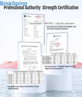 Expérience de spa forestier Aérateur à micro nano-bulles pour douche