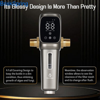 Pré-filtre entièrement automatique, filtre à sédiments intelligent, pré-filtre à eau automatique pour toute la maison pour la protection de la plomberie