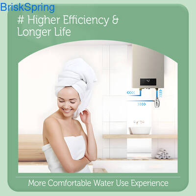 Inhibiteur de l'échelle de l'eau économe en énergie avec matériau MSAP SS316L et débit de 16 L/min pour l'approvisionnement en eau de toute la maison