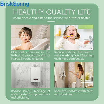 Inhibiteur de l'échelle de l'eau économe en énergie avec matériau MSAP SS316L et débit de 16 L/min pour l'approvisionnement en eau de toute la maison