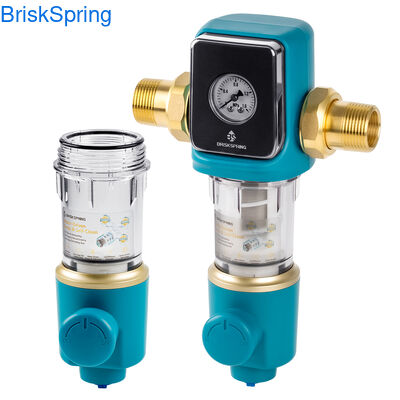 Pré-filtre d'eau compact de 1,08 kg avec conception résistante aux obstructions et protection complète du système