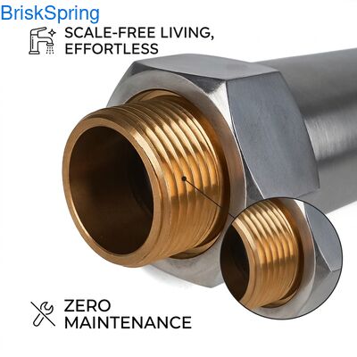 Système avancé d'eau dure sans sel: déscalant et climatiseur sans produits chimiques pour un contrôle de l'échelle sans maintenance