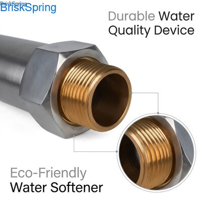 Système de détartrage d'eau sans sel certifié RoHS, Conditionneur d'eau électronique sans entretien pour la plomberie domestique, 0,15 MPa de pression