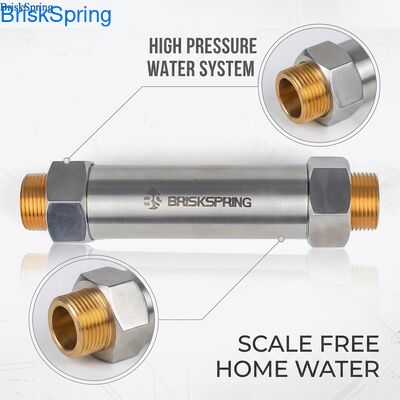 Whole House Water Descaler with 0.15 - 1Mpa Water Pressure 0℃ - 100℃ Working Temperature and 4 Tons Per Hour Flow Rate