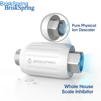 Décalant d'eau à polarisation ionique physique pure avec débit de 17-23,5 L/min et certification NSF, RoHS, SGS, CE pour l'inhibition de l'échelle de l'eau dans toute la maison