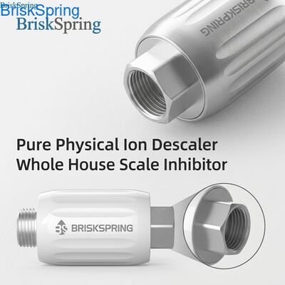 Décalant d'eau à polarisation ionique physique pure avec débit de 17-23,5 L/min et certification NSF, RoHS, SGS, CE pour l'inhibition de l'échelle de l'eau dans toute la maison