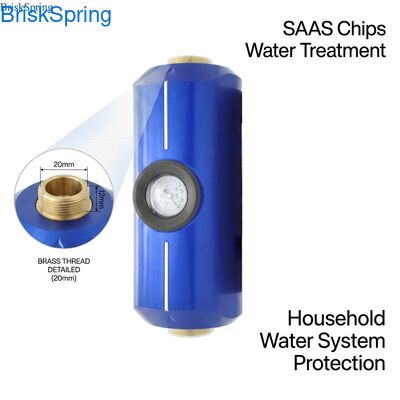 Décalant durable pour adoucisseur d'eau de sécurité avec puces SAAS pour les systèmes d'eau ménagers