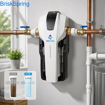 Pré-filtre à haute pression à étanchéité à fuite avec cartouche à libération rapide pour la purification centrale de l'eau