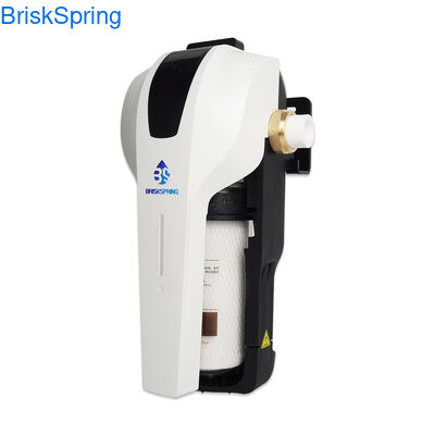 Purificateur d'eau central compact avancé avec débit élevé de 15 L/min, système de changement instantané de cartouche de 3 secondes et indicateur intelligent de l'état du filtre