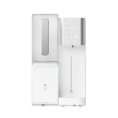 Purificateur d'eau de bureau à chauffage instantané de 2200 W avec filtration en plusieurs étapes et distributeur d'eau par osmose inverse sans installation